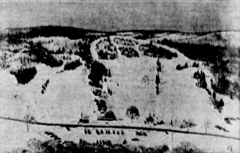 The #4 T-Bar (right) circa 1967
