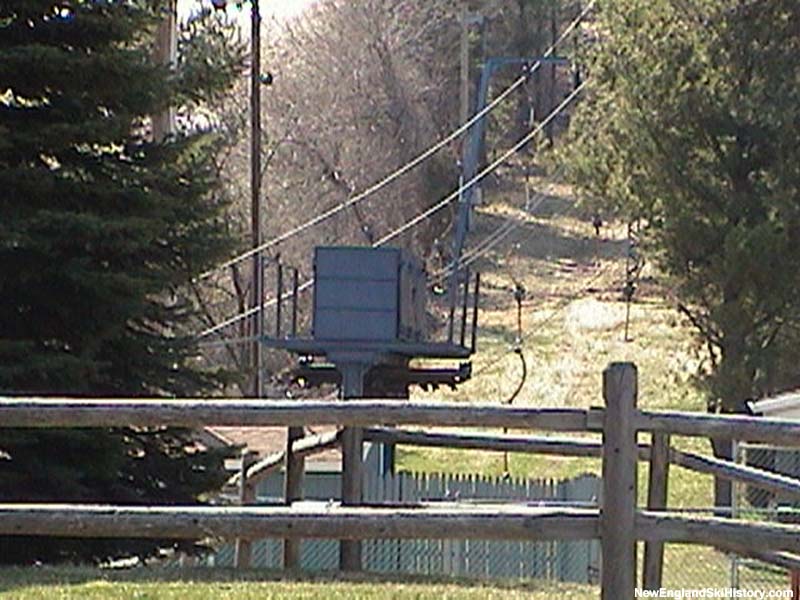 The #4 T-Bar (background) in 2003