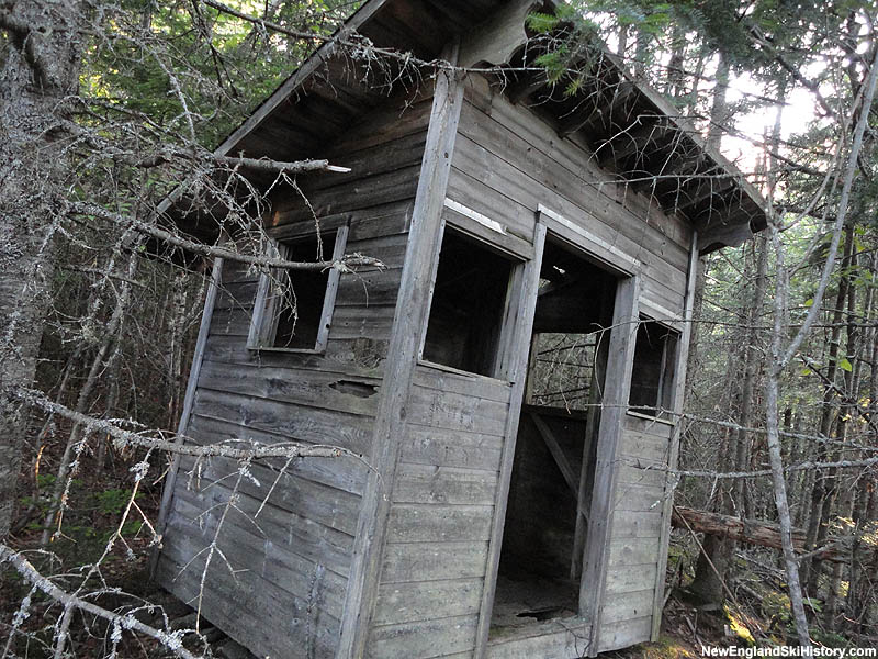 The Bald Mountain T-Bar top shack in 2011