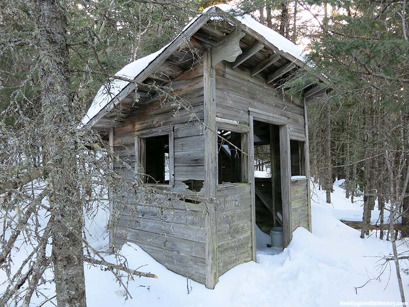 The former T-Bar shack in 2014
