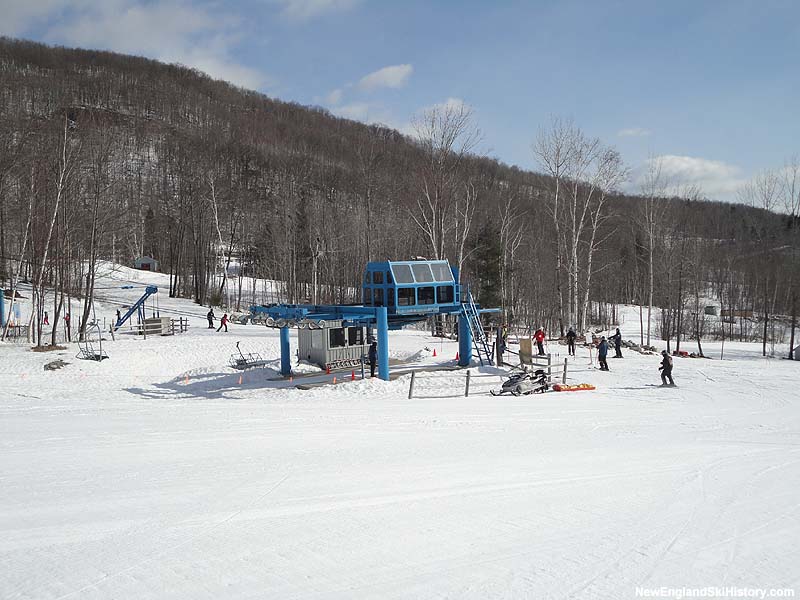 The Summit Triple Chair bottom terminal in 2013
