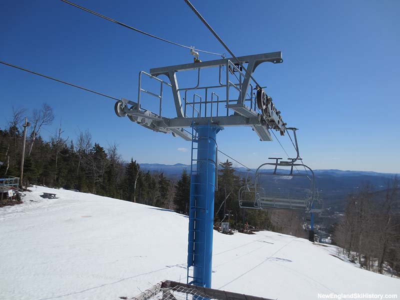 The Summit Triple Chair in 2013