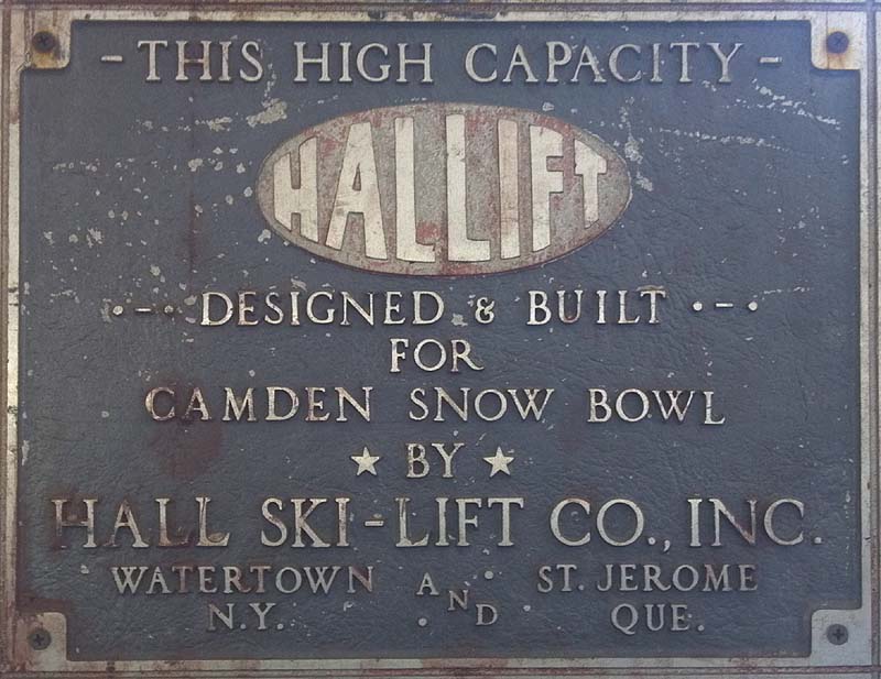 The Big T-Bar plaque