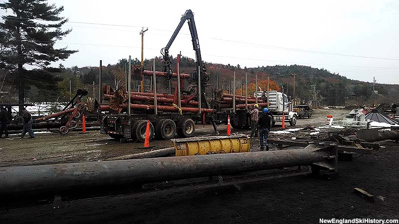 Shipping the T-Bar to Saddleback (November 2014)