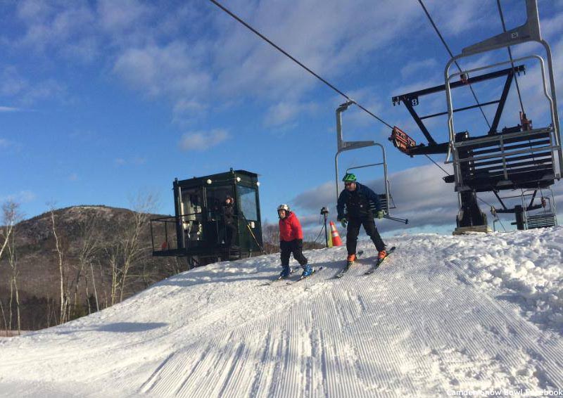 Unloading the first chair (January 1, 2016)