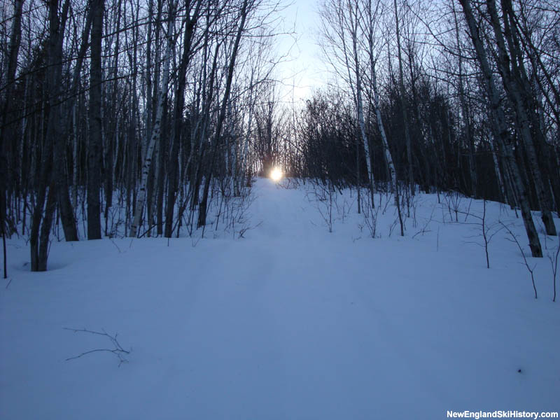 The former #1 Chair lift line in 2009