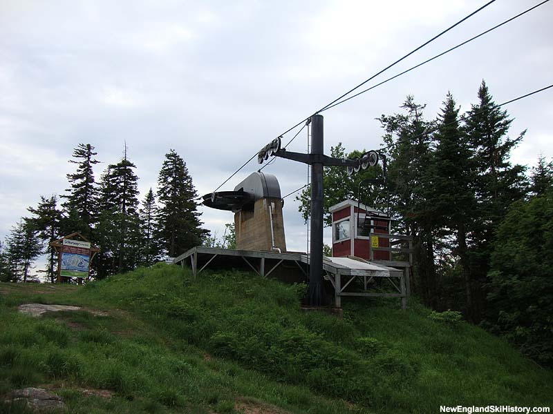 The Way Back Machine chairlift in 2010