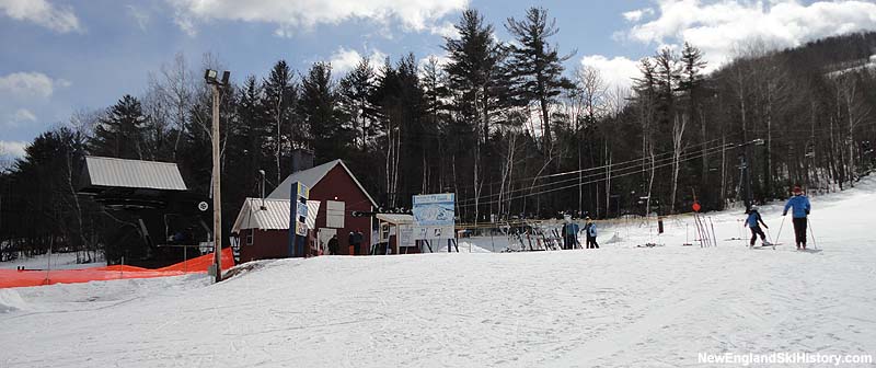 The Way Back Machine chairlift in 2013