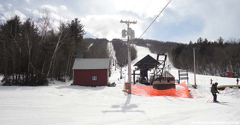 The Way Back Machine chairlift in 2013