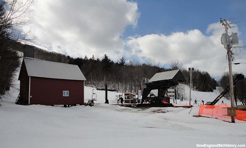 The Way Back Machine chairlift in 2013