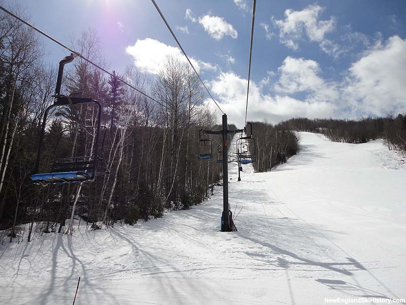 The Way Back Machine chairlift in 2013