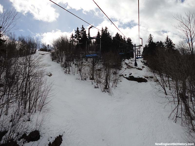The Way Back Machine chairlift in 2013