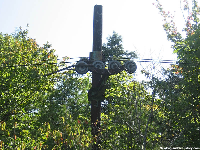 A T-Bar tower in 2008