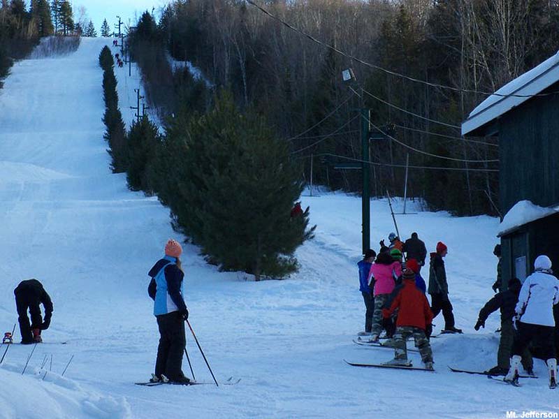 The Mt. Jefferson Hall T-Bar circa the 2010s