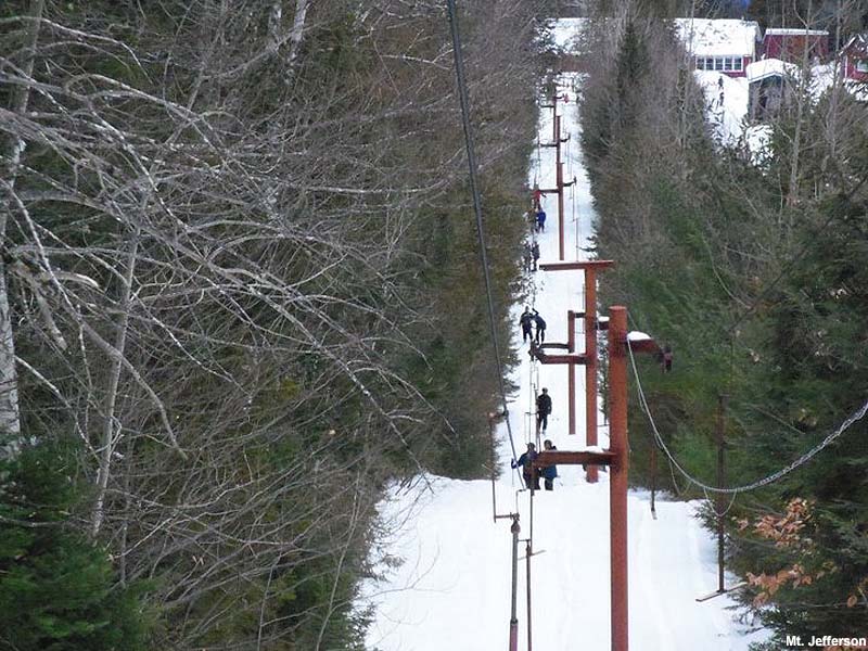 The Mt. Jefferson T-Bar circa the 2010s