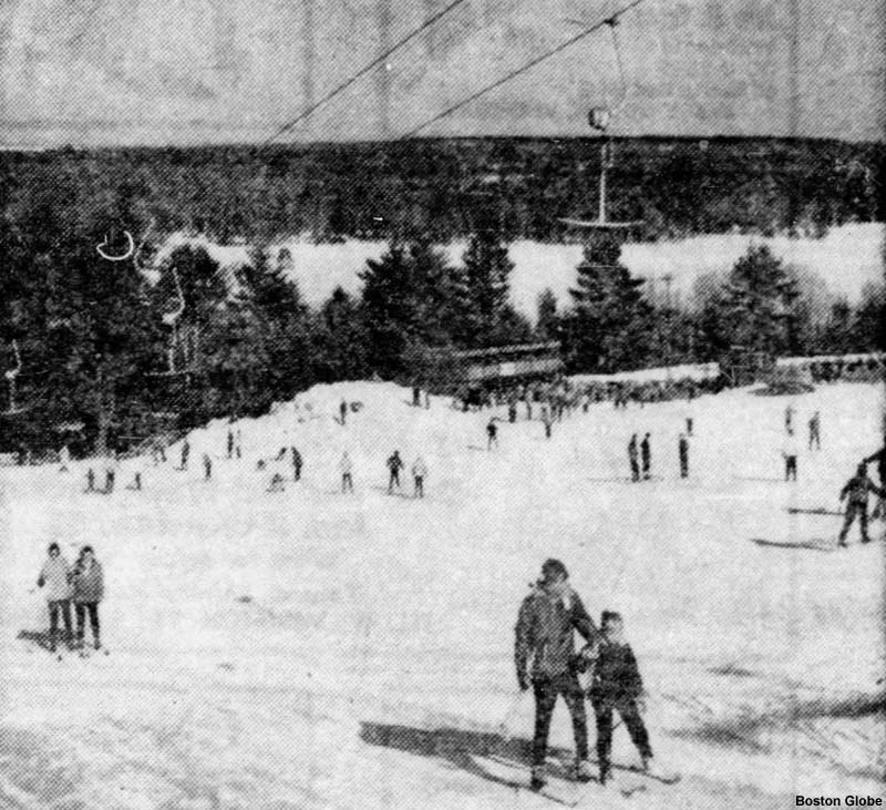 The lift line circa the 1960s