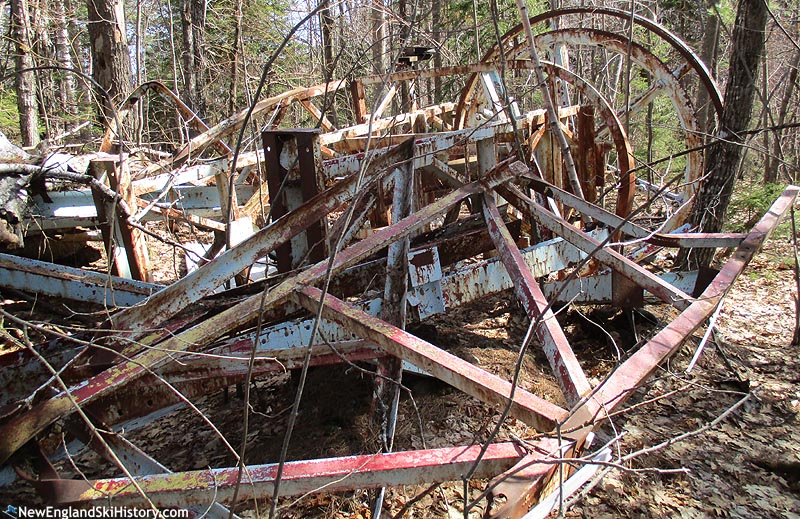 Remains of the top terminal (2016)
