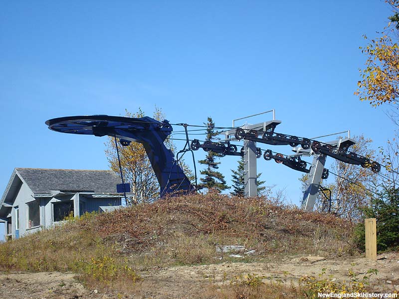 The Double Runner West top terminal in 2008