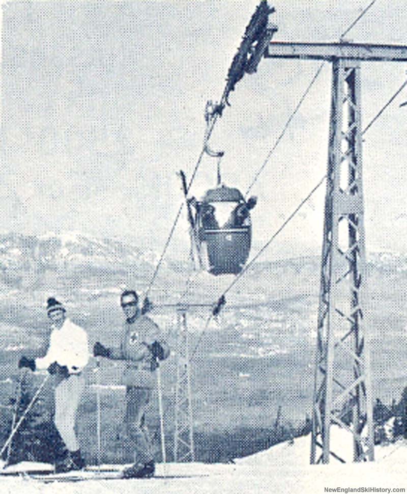 The gondola circa the 1960s
