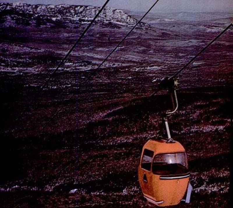 The gondola circa the late 1960s