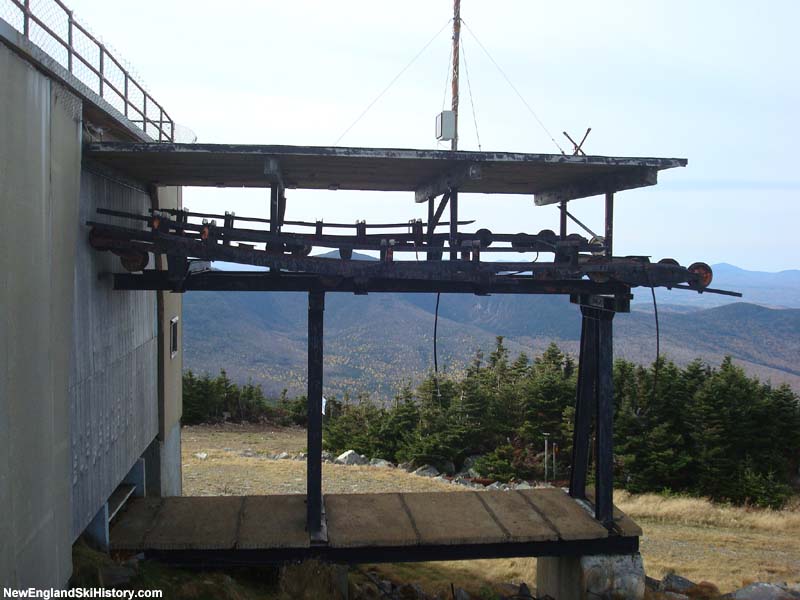 The gondola top terminal in 2008