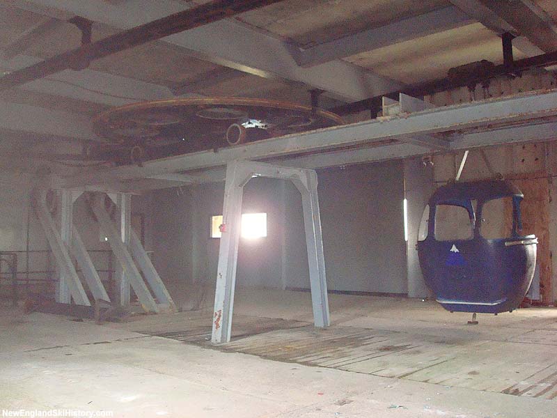 The gondola top terminal in 2008