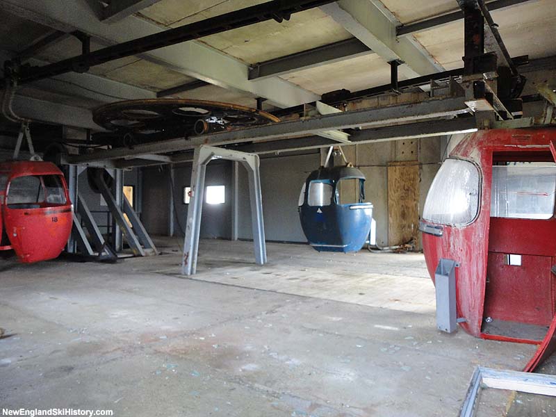 The gondola top terminal in 2011