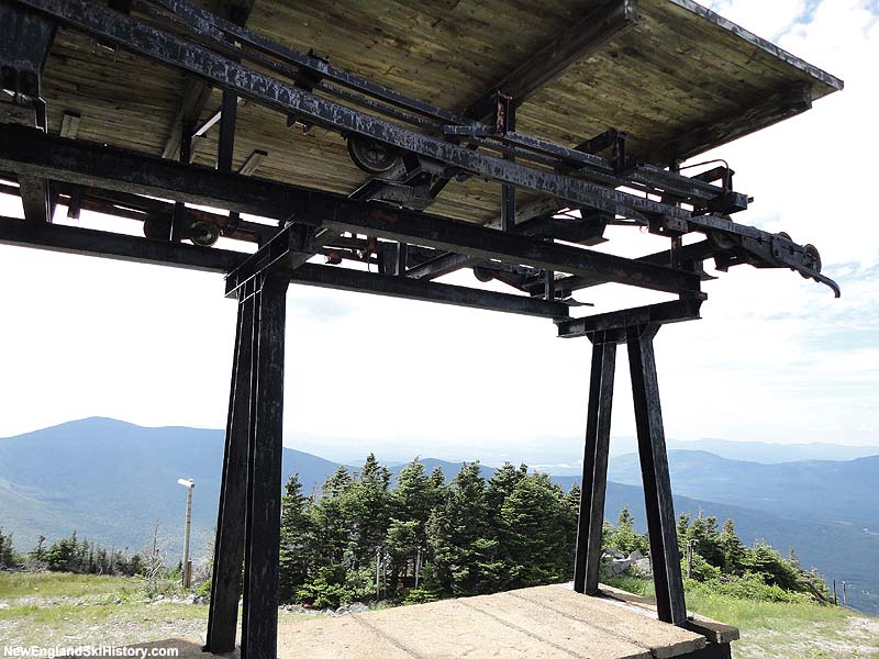 The gondola top terminal in 2011