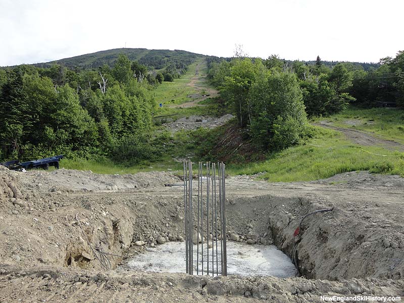 Skyline Quad installation in July of 2011