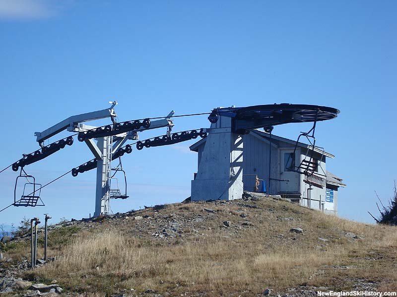 Spillway East top terminal in 2008