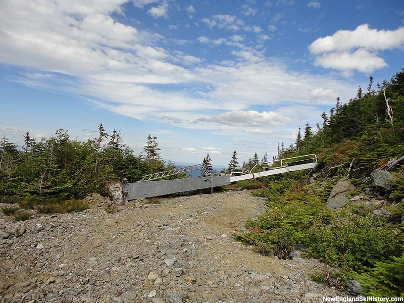Spillway East tower removal in July 2011