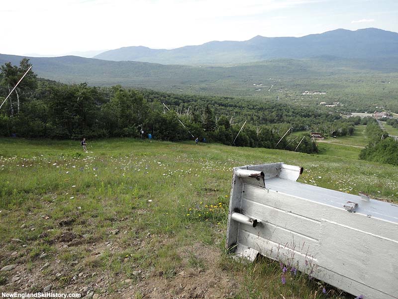 Spillway East tower removal in July 2011