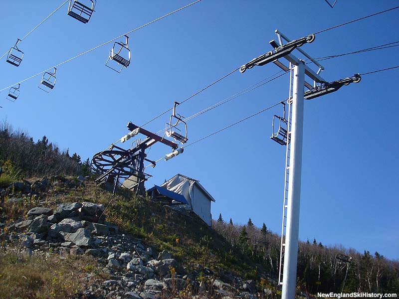Spillway West top terminal in 2008