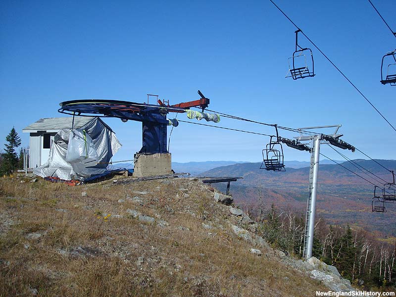 Spillway West top terminal in 2008