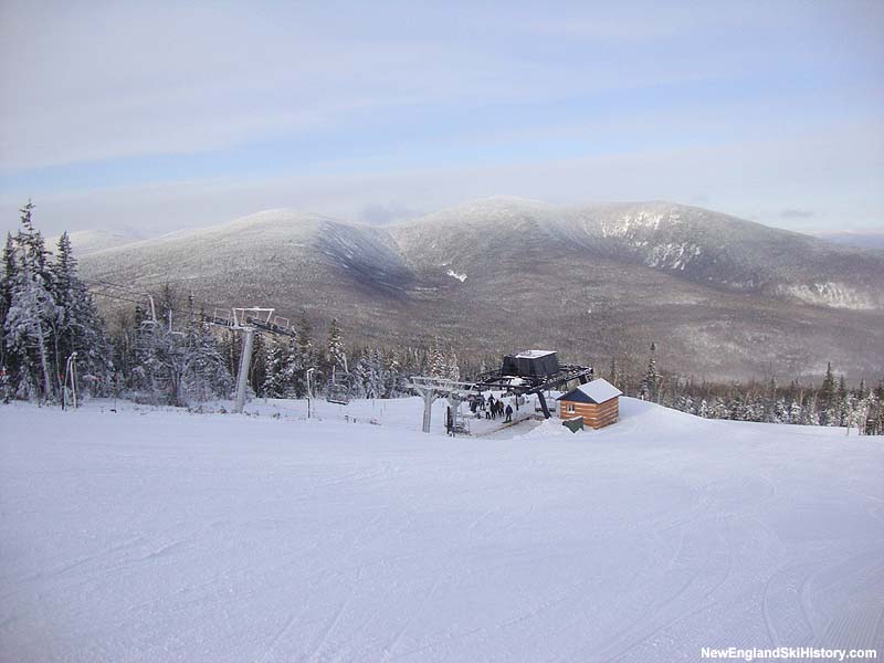 The Timberline Quad base terminal in 2011