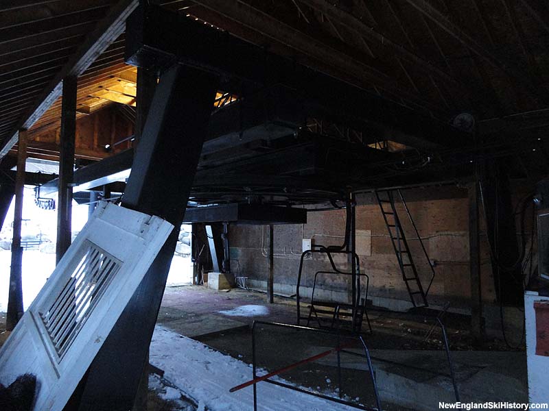 The West Mountain Double base terminal in 2011