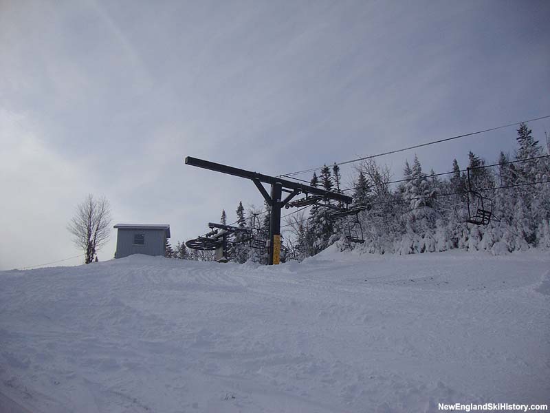 The West Mountain Double top terminal in 2011