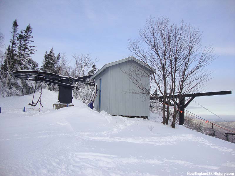 The West Mountain Double top terminal in 2011