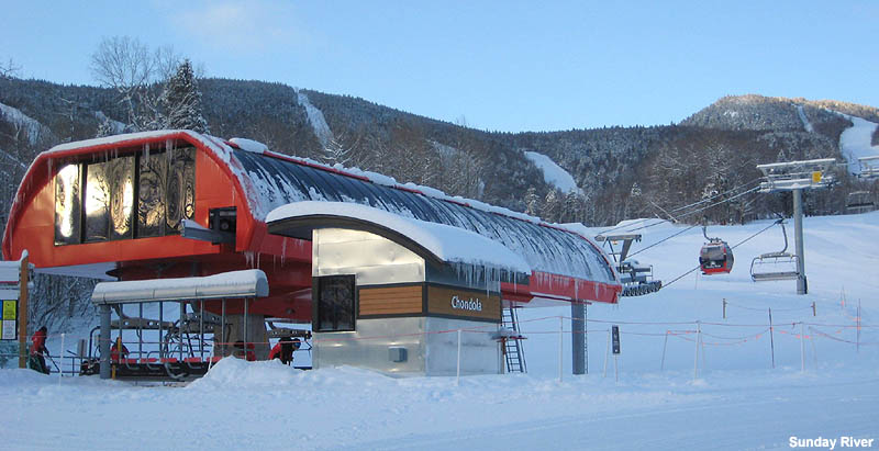 The Chondola bottom terminal in 2011