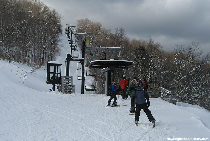 The Jordan Mountain Double east terminal in 2007