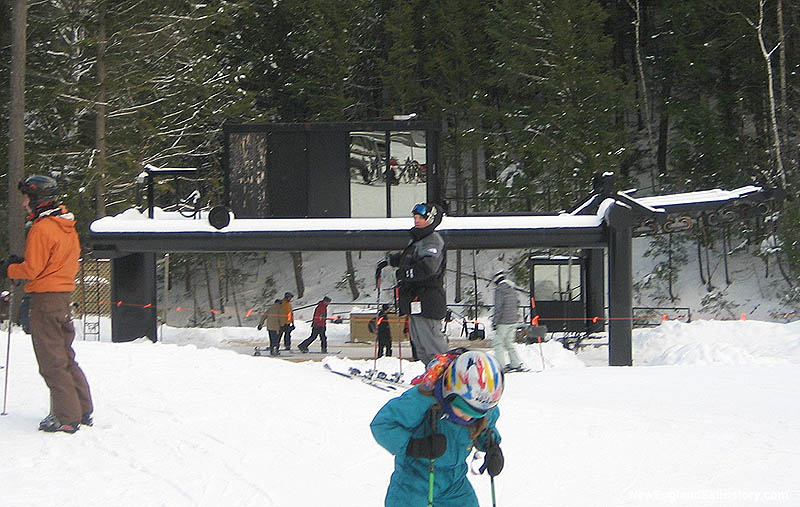 The Little White Cap Quad base terminal in 2007
