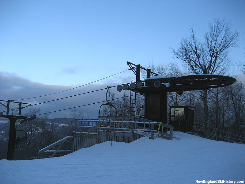 The Little White Cap Quad top terminal in 2007