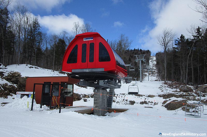 Merrill Hill Triple Sunday River