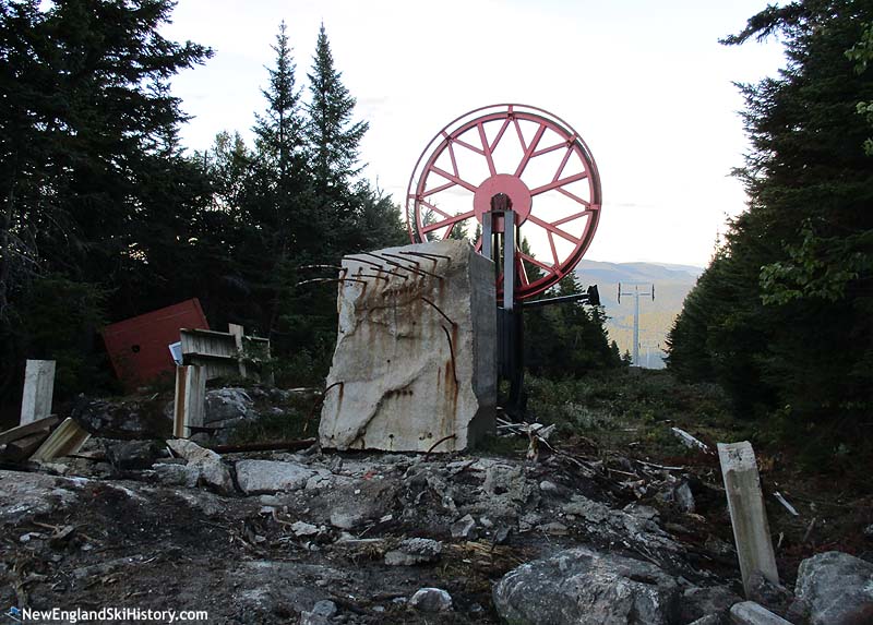 The failed top terminal (September 2016)