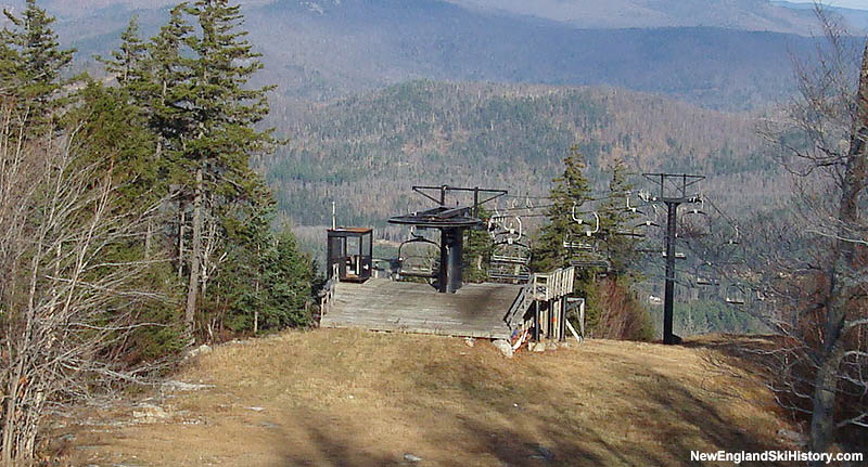 The White Cap Quad top terminal in 2007