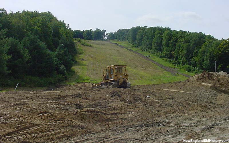 Cleanup after removal of the Exhibition Double in 2003