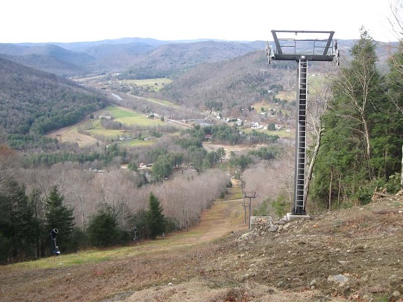 Mountain Top Triple during installation