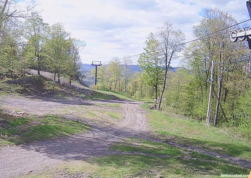 Mountain Top Triple Berkshire East Ski Resort