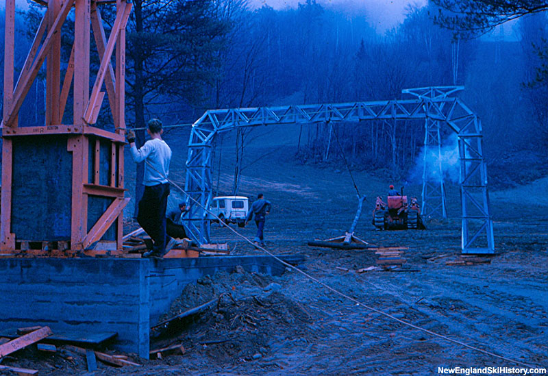 Installation of the Summit Double in 1961