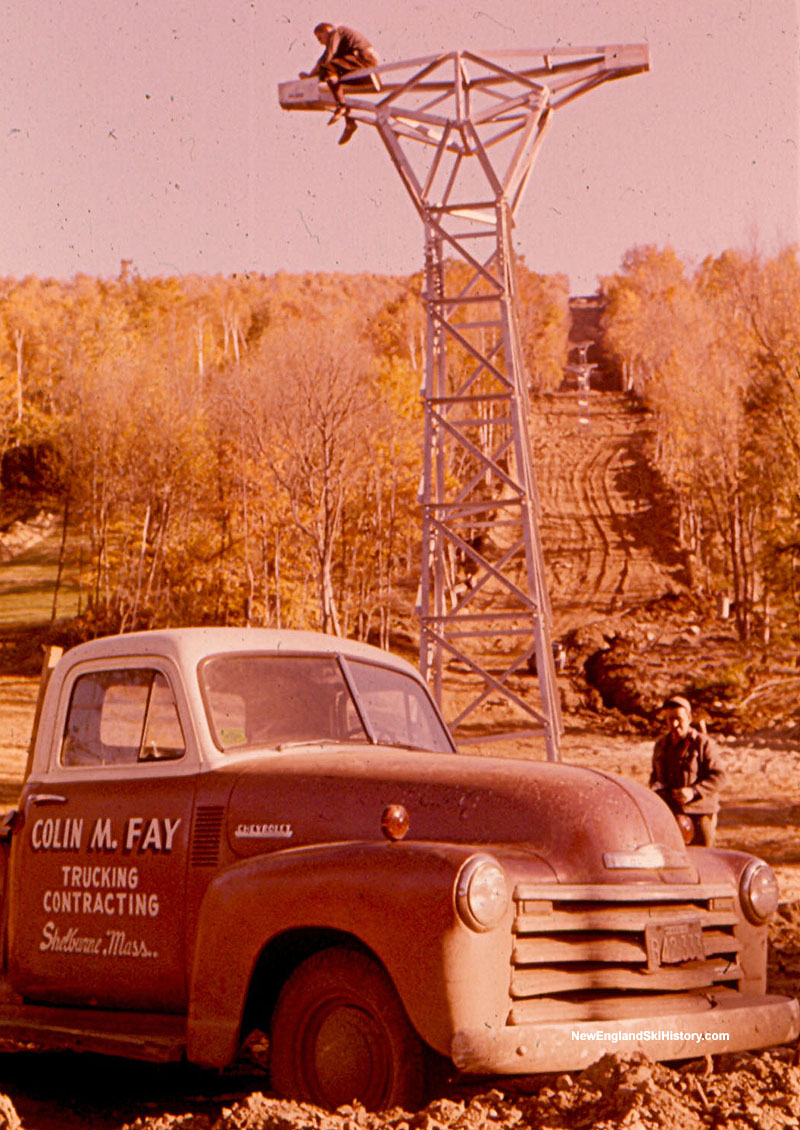 Installation of the Summit Double in 1961